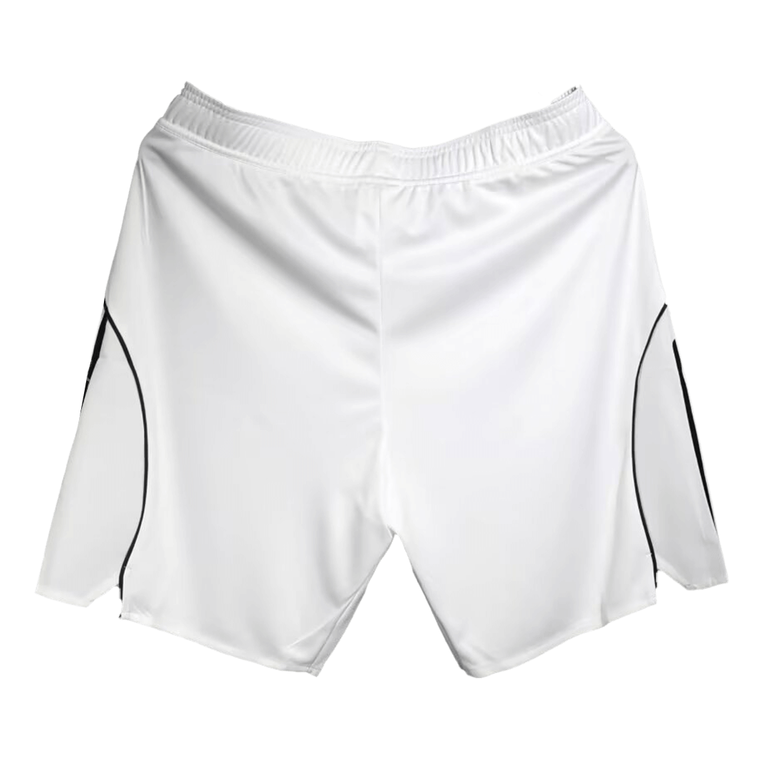 Authentic Manchester United Home Soccer Shorts 25/26 White
