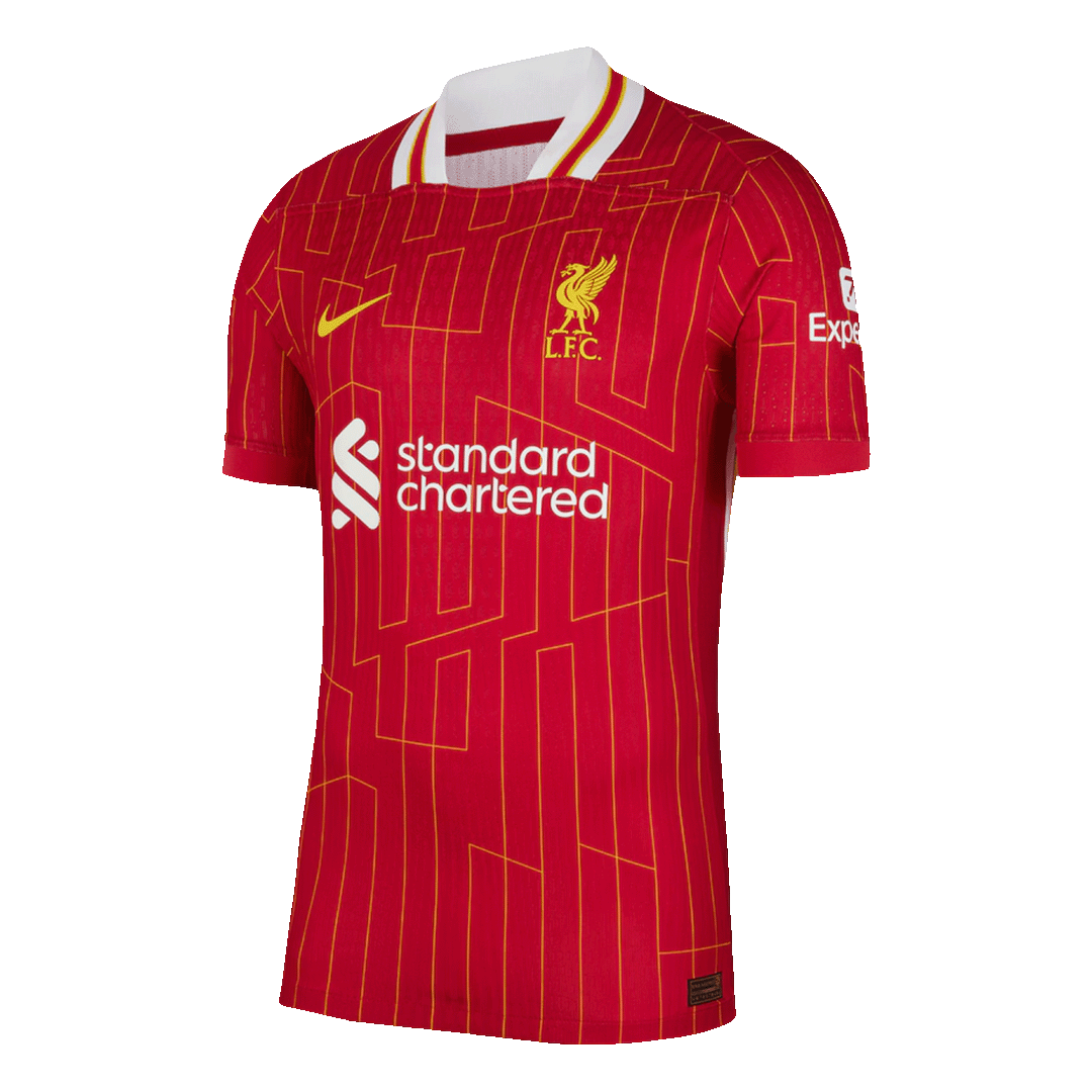 Player Version Liverpool CHAMPIONS 24/25 Jersey Custom Soccer Jersey Home 2024/25