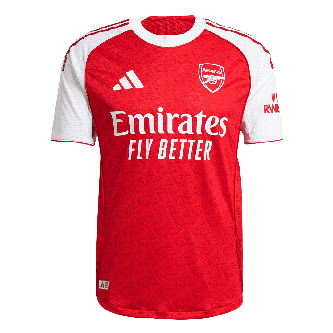 Player Version Arsenal Jersey Custom ØDEGAARD #8 Soccer Jersey Home 2025/26
