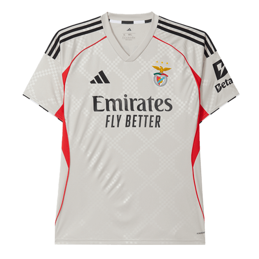Benfica Jersey Custom Soccer Jersey Away 2025/26