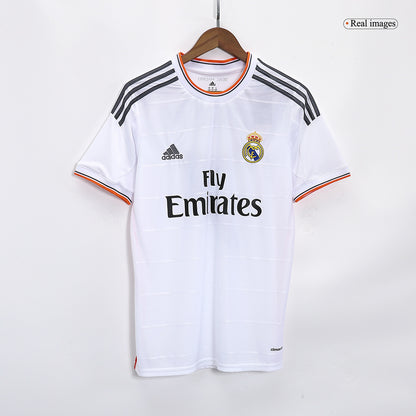 Real Madrid Retro Jersey Custom RONALDO #7 Soccer Jersey Home 2013/14