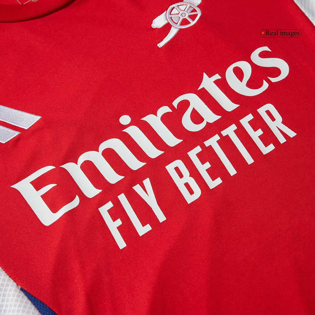 Arsenal Home Long Sleeve Soccer Jersey 2024/25