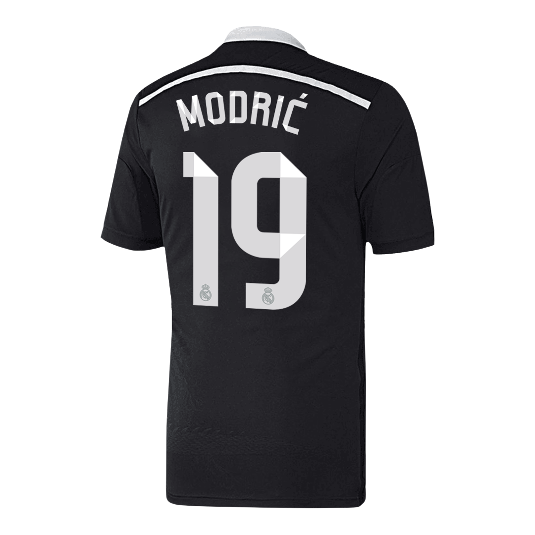 Real Madrid Retro Jersey Custom MODRIĆ #19 Soccer Jersey Third Away 2014/15