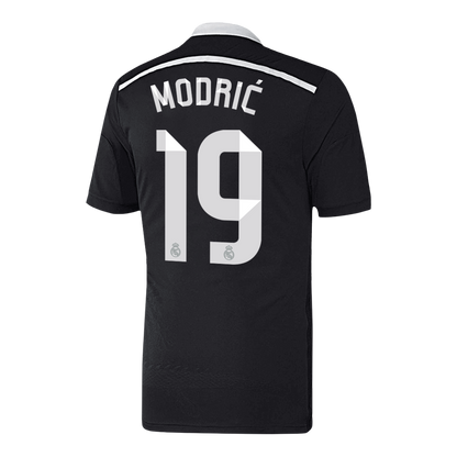 Real Madrid Retro Jersey Custom MODRIĆ #19 Soccer Jersey Third Away 2014/15
