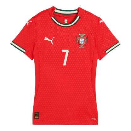 RONALDO #7 Portugal Soccer Jersey Home Women Custom Shirt 2025