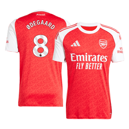Arsenal Jersey Custom ?DEGAARD #8 Soccer Jersey Home 2025/26
