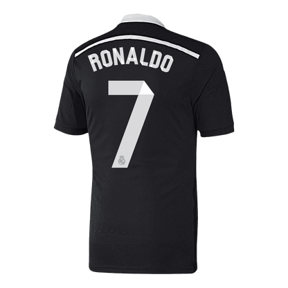 Real Madrid Retro Jersey Custom RONALDO #7 Soccer Jersey Third Away 2014/15