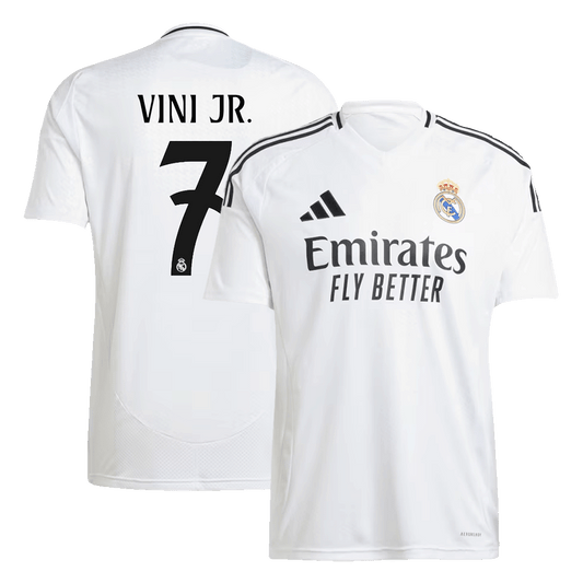 Real Madrid soccer jersey VINI JR. #7 Home 2024/25