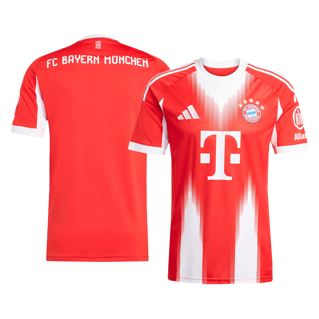 Bayern Munich Jersey Custom Soccer Jersey Home 2025/26