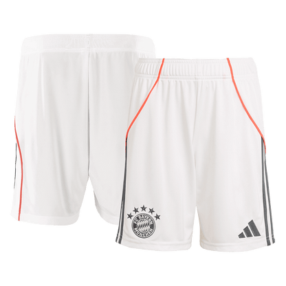 Bayern Munich Away Soccer Shorts 2025/26 White