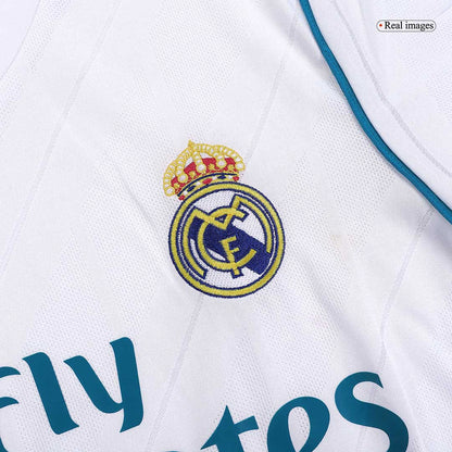 Real Madrid Retro Jersey Custom MODRIĆ #10 Soccer Jersey Home 2017/18