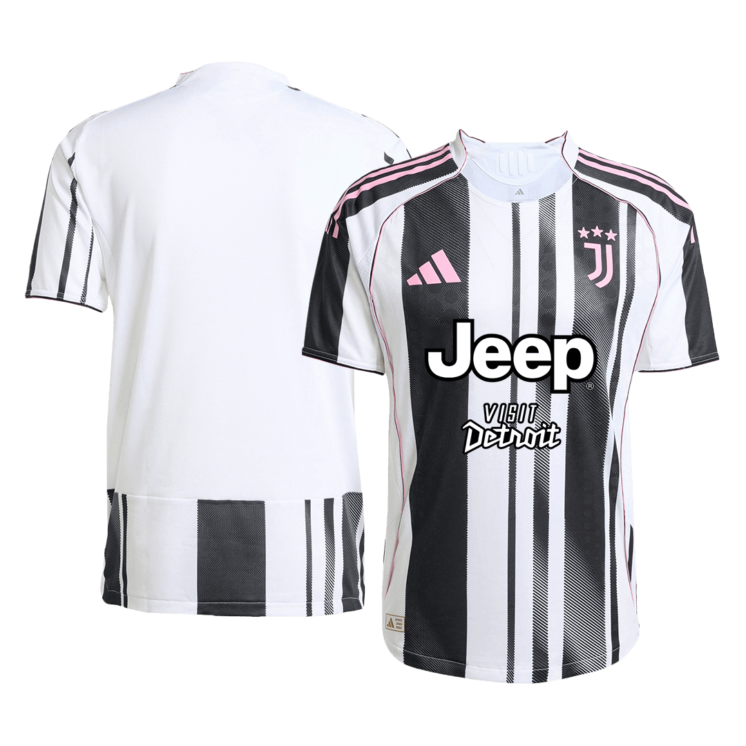 Player Version Juventus Jersey Custom Soccer Jersey Home 2025/26