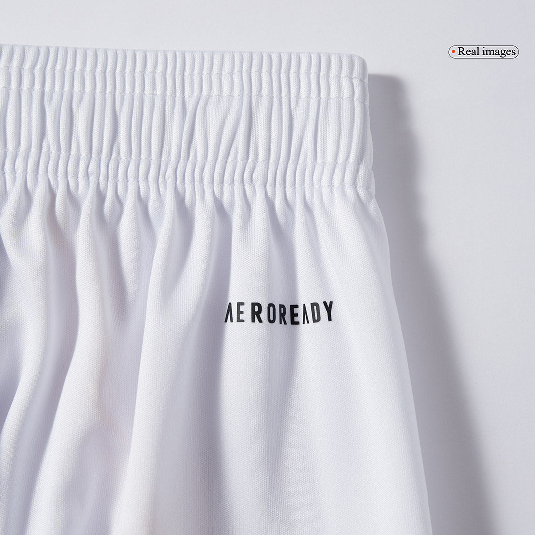 Real Madrid Home Soccer Shorts 25/26 White