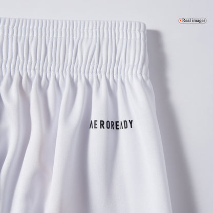 Real Madrid Home Soccer Shorts 25/26 White