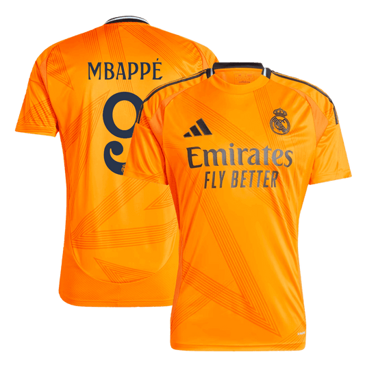 Mbapp¡§| #9 Real Madrid Away soccer jersey 2024/25