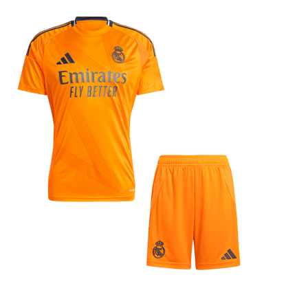 Men's Real Madrid Away Soccer Jersey Kit (Shirt+Shorts) 2024/25