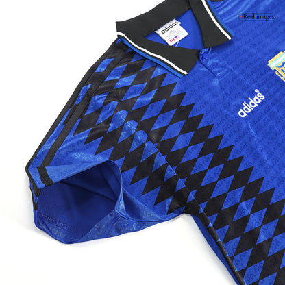 Retro 1994 Argentina Away Soccer Jersey