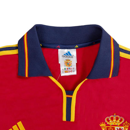 Retro 2000 Spain Home Soccer Jersey