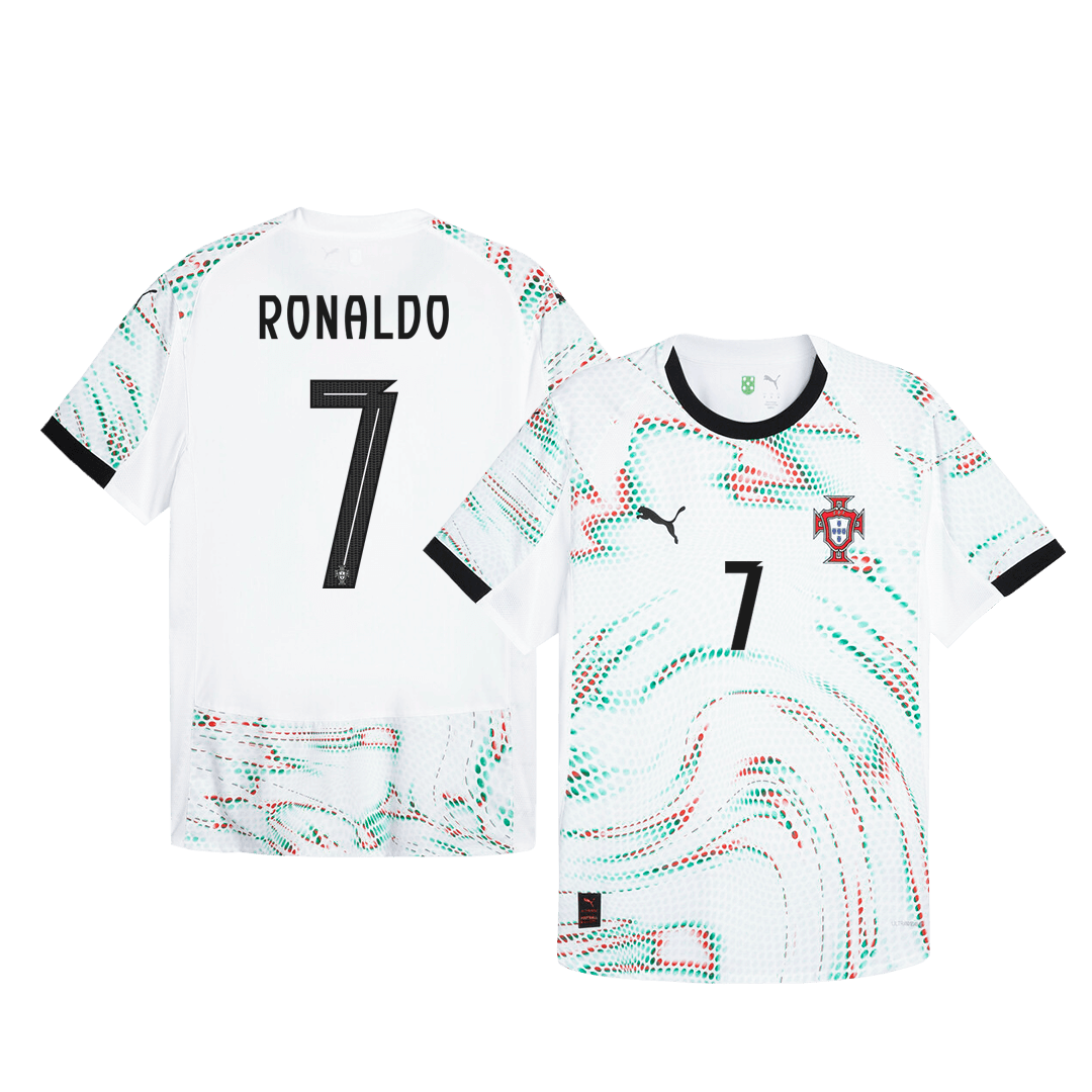 Player Version Portugal Jersey Custom RONALDO #7 Soccer Jersey Away 2025