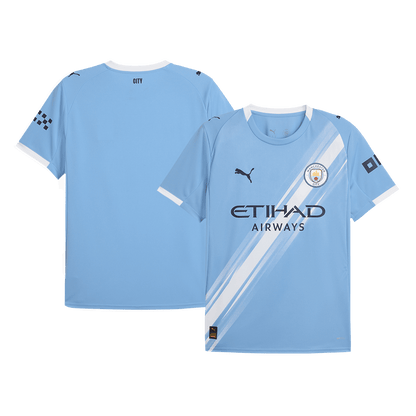 Manchester City Jersey Custom Soccer Jersey Home 2025/26