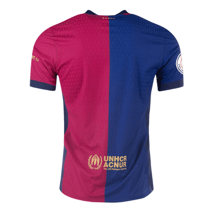 Player Version Barcelona Jersey Custom Soccer Jersey Home 2024/25 Copa del Rey Final