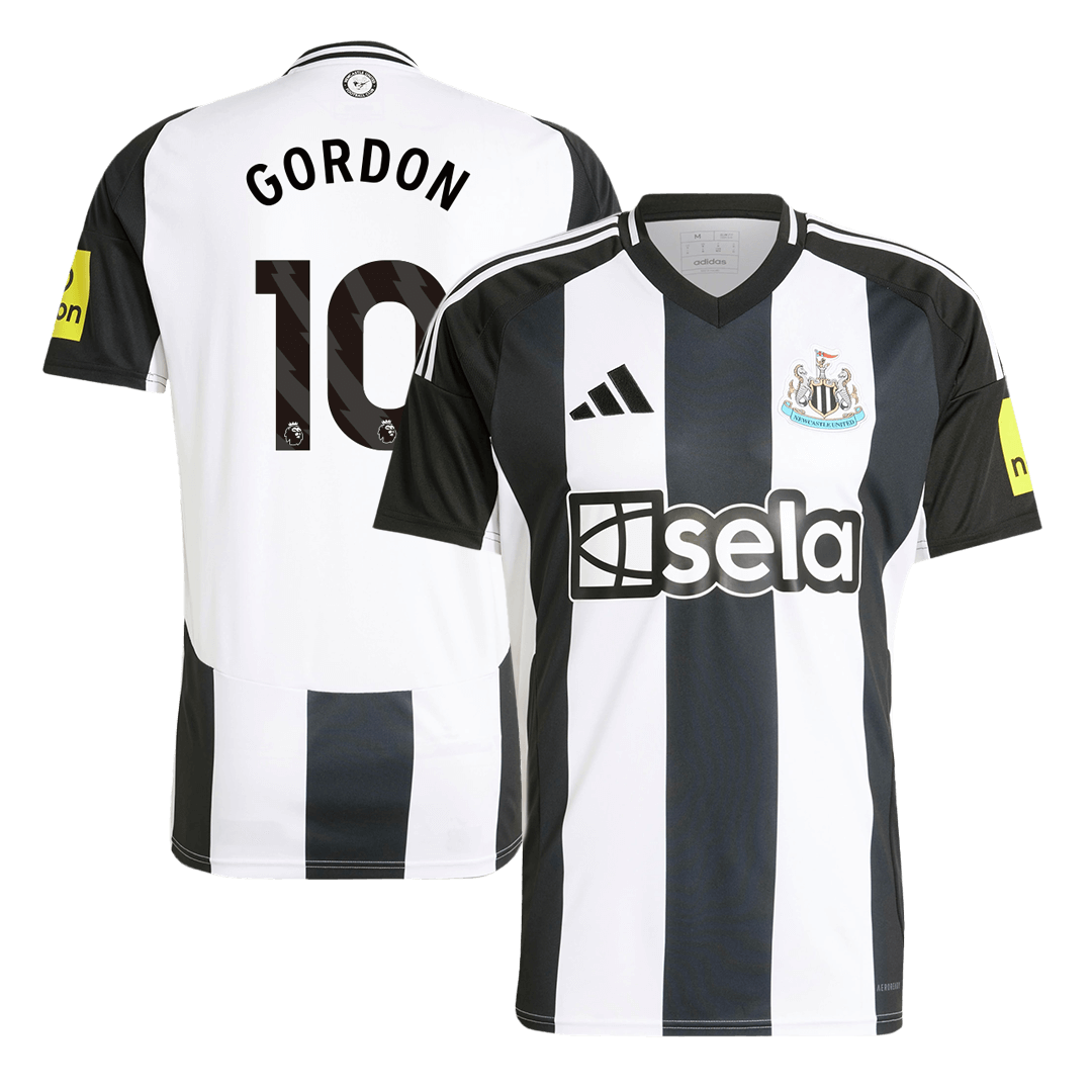 GORDON #10 Newcastle United Home Soccer Jersey 2024/25