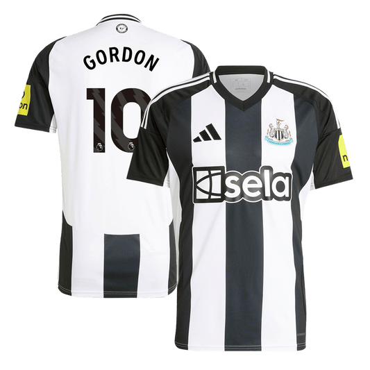 GORDON #10 Newcastle United Home Soccer Jersey 2024/25