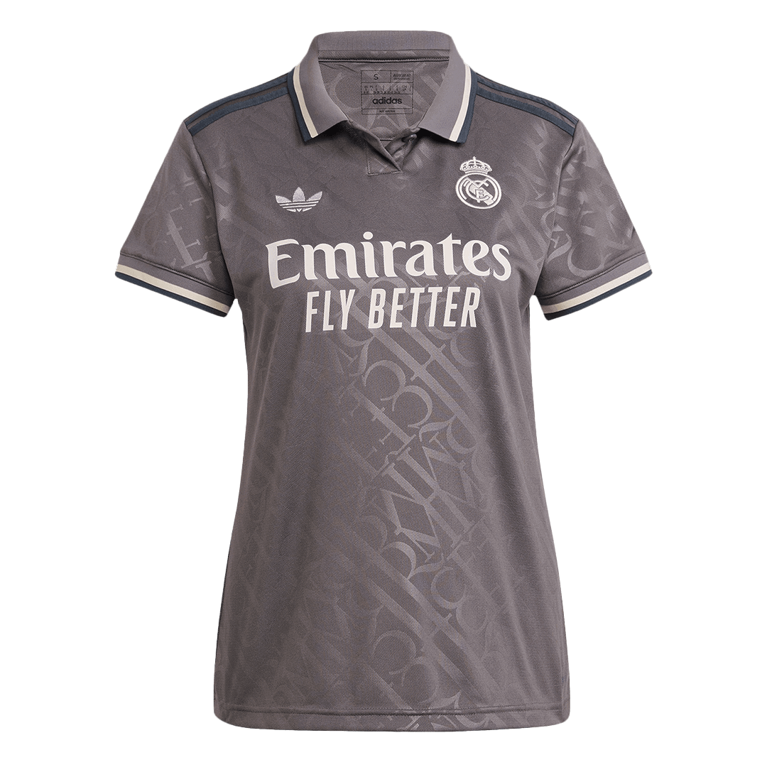 Real Madrid Soccer Jersey Third Away Women Custom Shirt 2024/25