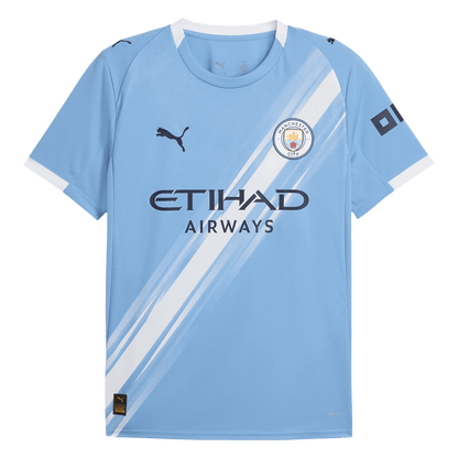 Manchester City Jersey Custom Soccer Jersey Home 2025/26