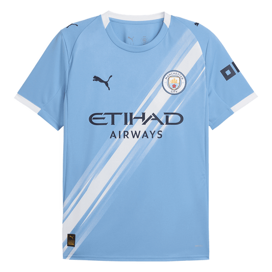 Manchester City Jersey Custom Soccer Jersey Home 2025/26