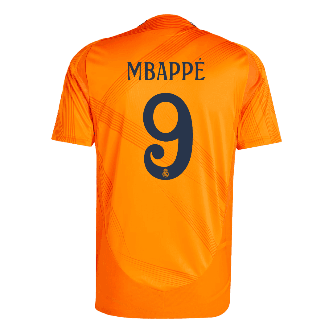 Player Version Real Madrid Jersey Custom MBAPPÉ #9 Soccer Jersey Away 2024/25
