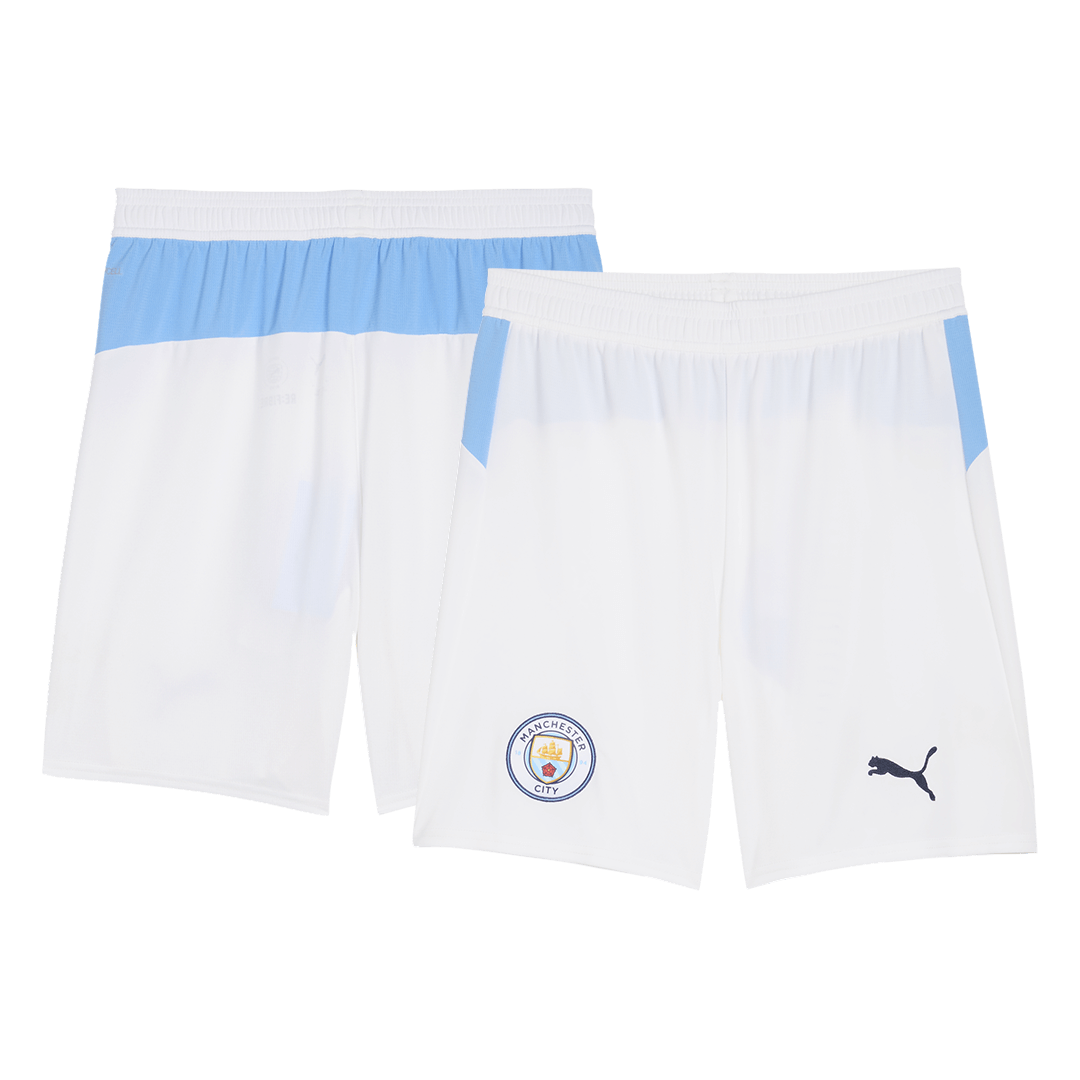 Manchester City Home Soccer Uniform Kits 2025/26