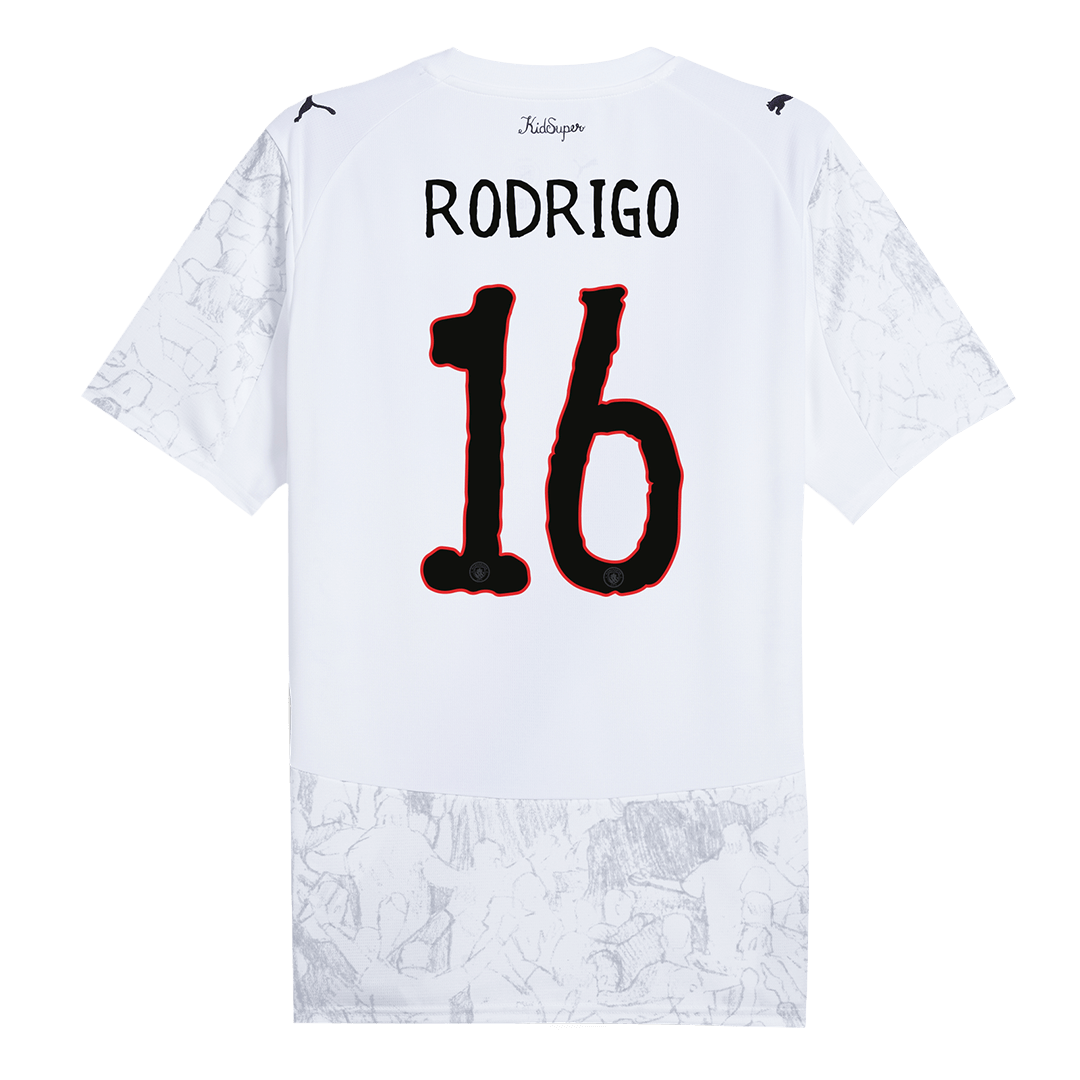 Manchester City  KidSuper Jersey Custom RODRIGO #16 Soccer Jersey 2025/2 Club World Cup