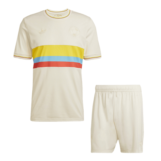 Colombia Soccer Jersey Kit(Jersey+Shorts) 2024 - 100th Anniversary