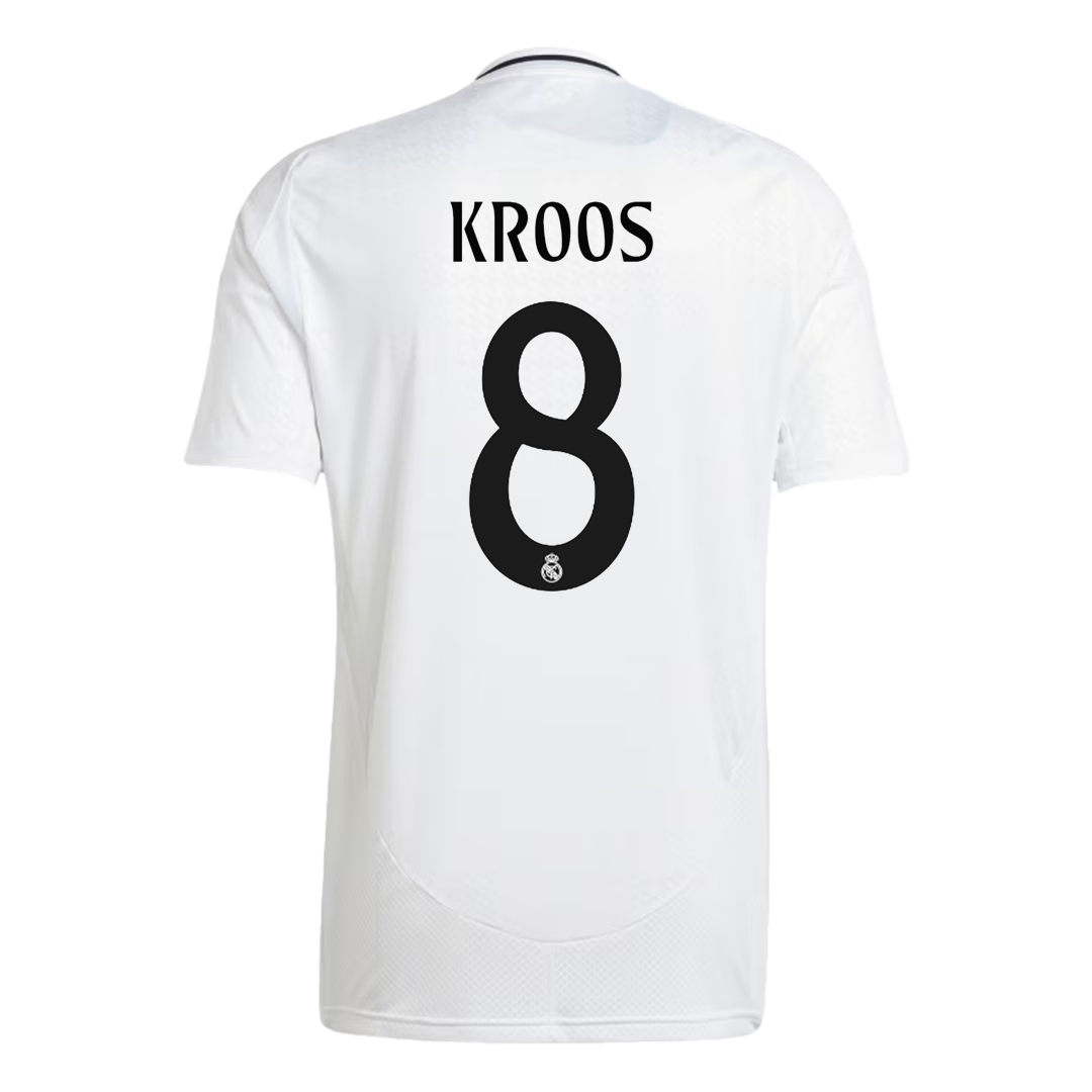 Real Madrid soccer jersey KROOS #8 Home 2024/25