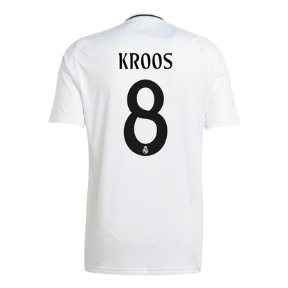 Real Madrid soccer jersey KROOS #8 Home 2024/25