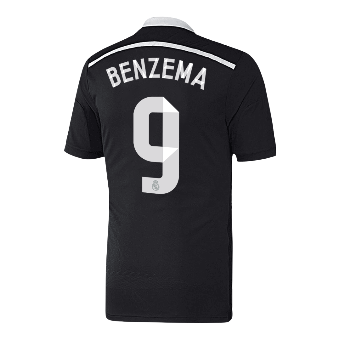 Real Madrid Retro Jersey Custom BENZEMA #9 Soccer Jersey Third Away 2014/15