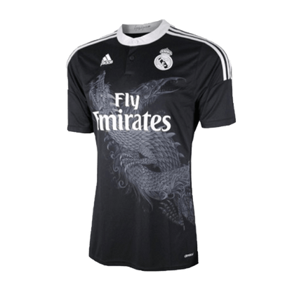 Real Madrid Retro Jersey Custom BALE #11 Soccer Jersey Third Away 2014/15