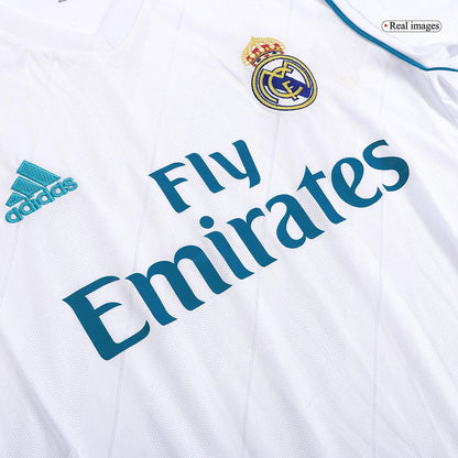 Real Madrid Retro Jersey Custom MODRIĆ #10 Soccer Jersey Home 2017/18