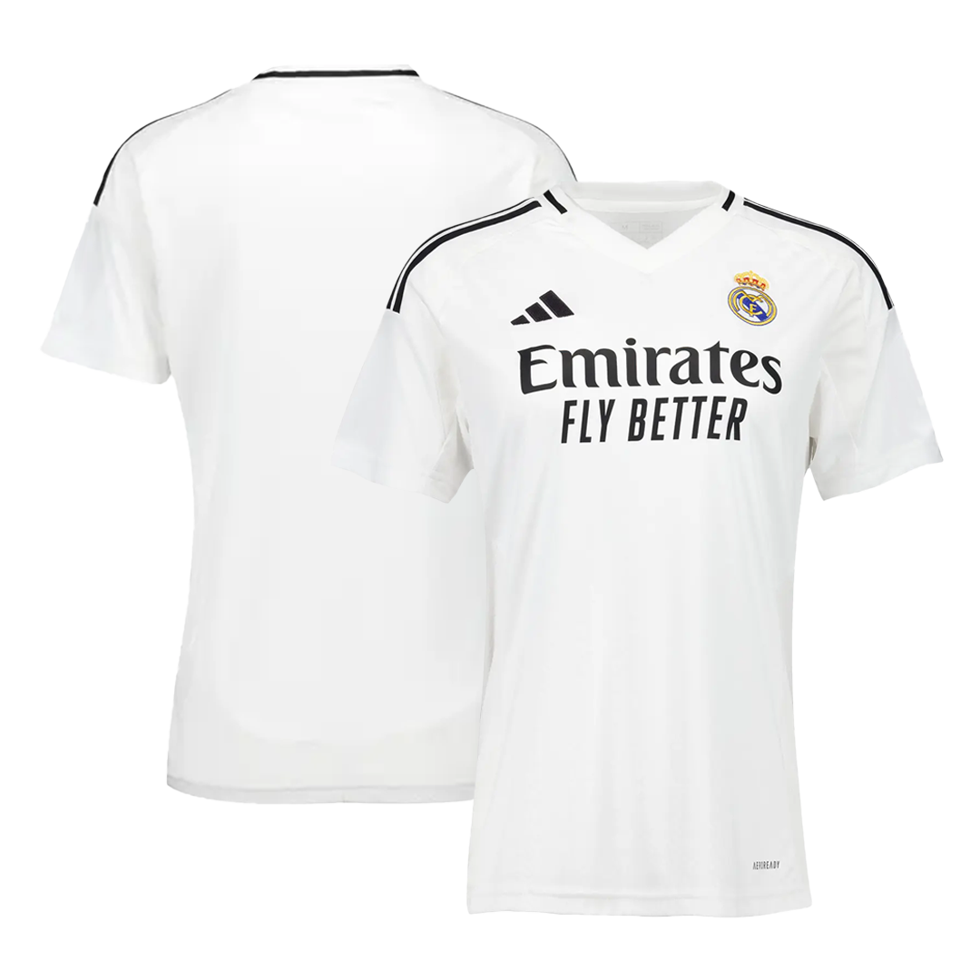 Real Madrid Soccer Jersey Home Women Custom Shirt 2024/25