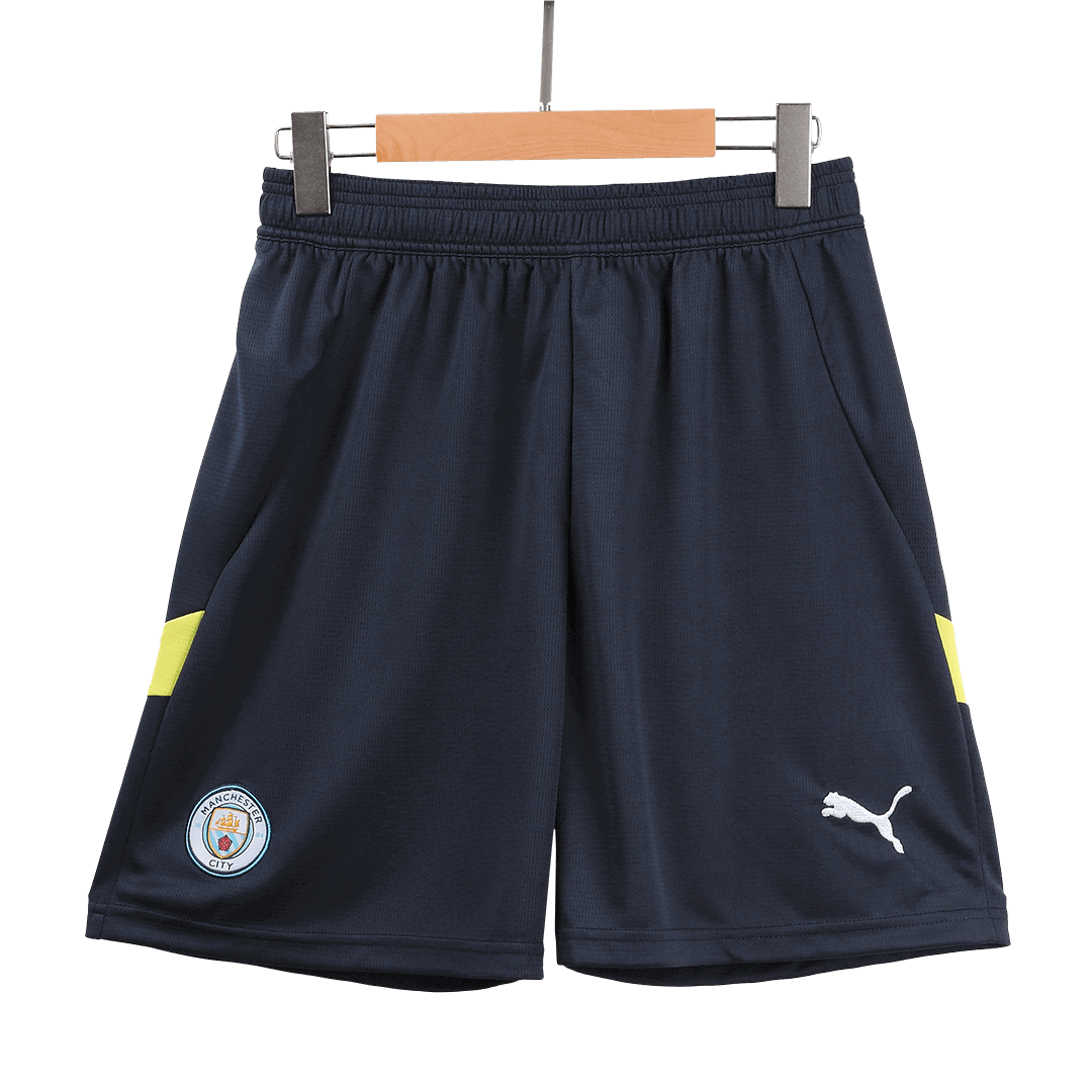 Manchester City Away Soccer Jersey Kit(Shirt+Shorts) 2024/25