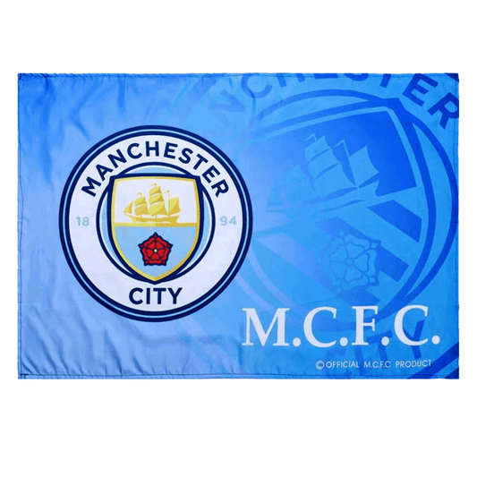 Manchester City Team Flag Blue