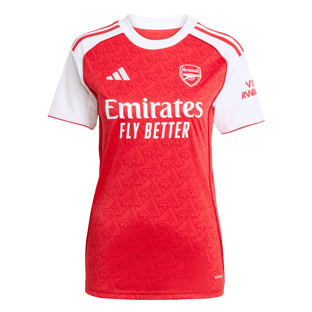 Arsenal Soccer Jersey Home Women Custom Shirt 2025/26