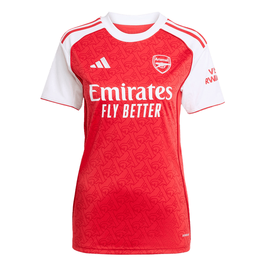 Arsenal Soccer Jersey Home Women Custom Shirt 2025/26
