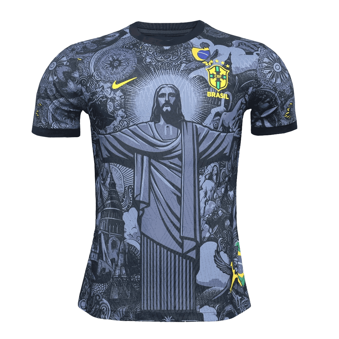 Authentic Brazil Jesus Soccer Jersey 2024