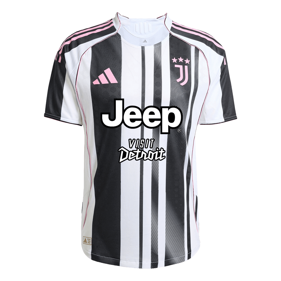 Player Version Juventus Jersey Custom Soccer Jersey Home 2025/26