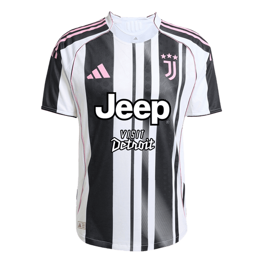 Player Version Juventus Jersey Custom Soccer Jersey Home 2025/26