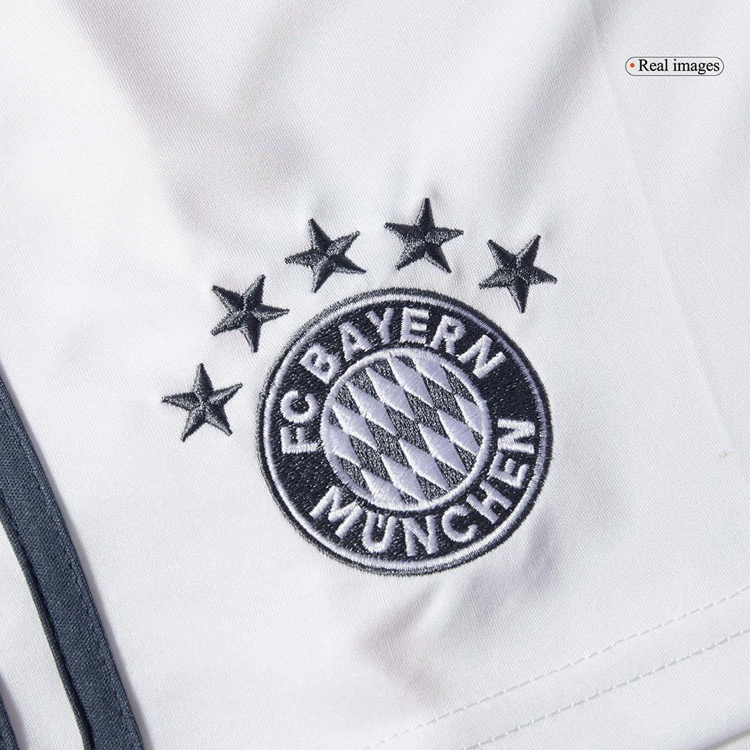 Bayern Munich Away Soccer Shorts 2025/26 White