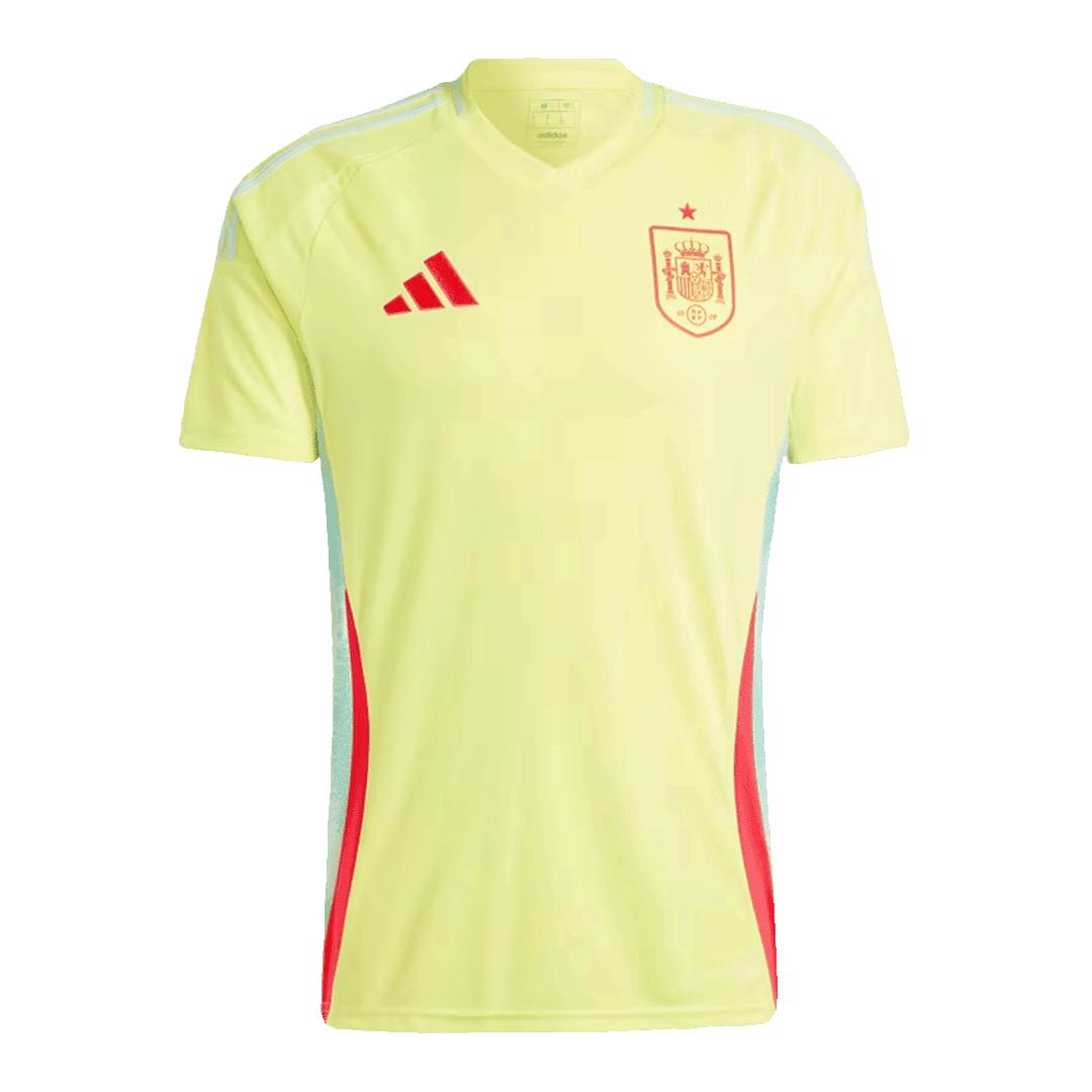 Spain Away Soccer Jersey Euro 2024