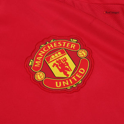 Manchester United Home Long Sleeve soccer jersey 2024/25